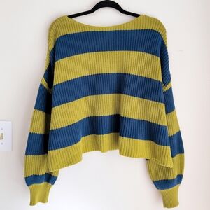 Callahan striped 100% cotton sweater